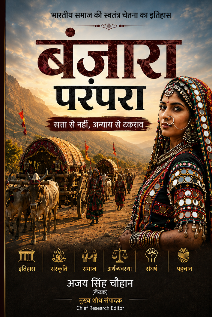 बंजारा परंपरा: सत्ता से नहीं, अन्याय से टकराव का कवर